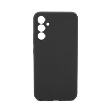 „Evelatus“ „Samsung Galaxy A15“ aukščiausios kokybės minkštas silikoninis dėklas, juodas