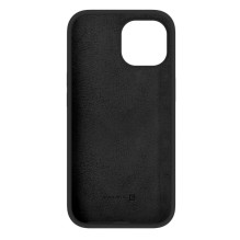 „Evelatus Apple iPhone 15 Plus“ aukščiausios kokybės minkštas silikoninis dėklas, juodas