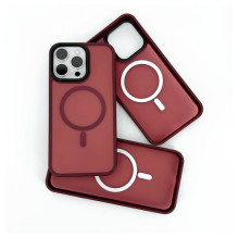 „Evelatus“ „Apple iPhone 15 Pro Hybird“ dėklas su „Magsafe PC+TPU“ plastiku, slyvų spalvos „Evelatus“ „Apple iPhone 15 Pro Hybird“ dėklas su „Magsafe PC+TPU“ plastiku, slyvų spalvos