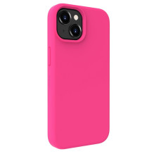 Evelatus Apple iPhone 15 Plus Premium Soft Touch Silicone Case Pink