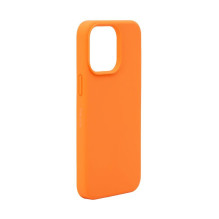 Evelatus Apple iPhone 15 Pro Max Premium Magsafe Soft Touch Silicone Case New Function Orange