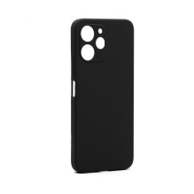 „Connect Xiaomi Redmi 12 / Redmi 12 5G“ aukščiausios kokybės minkštas silikoninis dėklas, juodas