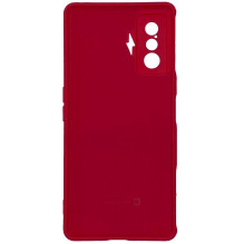 „Evelatus Xiaomi Poco F4 GT“ nano silikoninis dėklas, minkštas lietimui, raudonas, TPU, su minkštu lietimu