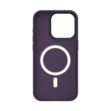 „Evelatus“ „Apple iPhone 15 Pro Max Hybird“ dėklas su „Magsafe PC+TPU“ tamsiai violetiniu atspalviu „Evelatus“ „Apple iPhone 15 Pro Max Hybird“ dėklas su „Magsafe PC+TPU“ tamsiai violetiniu atspalviu