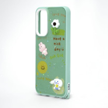 iLike Samsung Galaxy A15 EPOXY CARTOON COVER Light Green iLike Samsung Galaxy A15 EPOXY CARTOON COVER Light Green