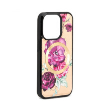 Evelatus Apple iPhone 15 Pro Max Wallet and Slim Cover Case Beige