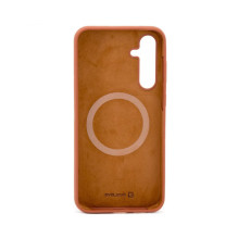 Evelatus Samsung Galaxy S23 FE Premium Soft Touch Silicone Case Saddle Brown