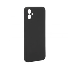 „Evelatus“ „Samsung Galaxy A05“ aukščiausios kokybės minkštas silikoninis dėklas, juodas