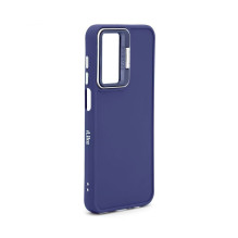 iLike Samsung Galaxy A55 Hybrid case With Camera Stand Blue iLike Samsung Galaxy A55 Hybrid case With Camera Stand Blue