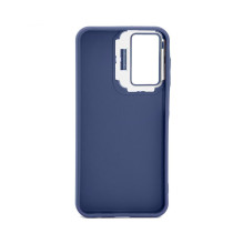 iLike Samsung Galaxy A55 Hybrid case With Camera Stand Blue iLike Samsung Galaxy A55 Hybrid case With Camera Stand Blue