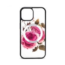„Evelatus“ odinis dėklas „Apple iPhone 15“, baltas, su užtrauktuku ir gėlėmis „Evelatus“ odinis dėklas „Apple iPhone 15“, baltas, su užtrauktuku ir gėlėmis