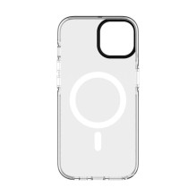 „Evelatus Apple iPhone 15 Plus PC+TPU“ su „MagSafe“ pritaikytu spaudiniu, gėlė, permatomas