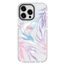 „Evelatus“ „Apple iPhone 15 Pro PC+TPU“ su „MagSafe“ pritaikytu gėlių raštu