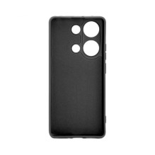 „iLike Xiaomi Poco M6 Pro Nano“ silikoninis dėklas, juodas „iLike Xiaomi Poco M6 Pro Nano“ silikoninis dėklas, juodas