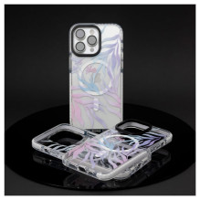 „Evelatus“ „Apple iPhone 15 Pro PC+TPU“ su „MagSafe“ pritaikytu gėlių raštu