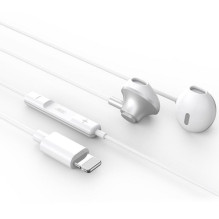 XO Universal wired earphones EP71 Lightning White