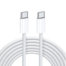iLike 65W USB-C į USB-C 2M, baltas