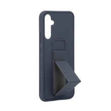 iLike Samsung Galaxy A34 5G Silicone Case with stand Blue