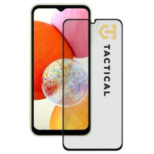 Taktinis „Samsung Galaxy A15 5G“ stiklinis apsauginis dėklas, juodas