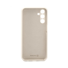 „Evelatus“ „Samsung Galaxy A15 Premium“ minkštas silikoninis dėklas, antikvarinės baltos spalvos