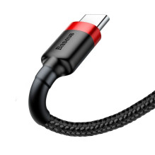 Baseus Baseus Cafule USB-A / USB-C QC 3.0 3A cable 1 m - black and red