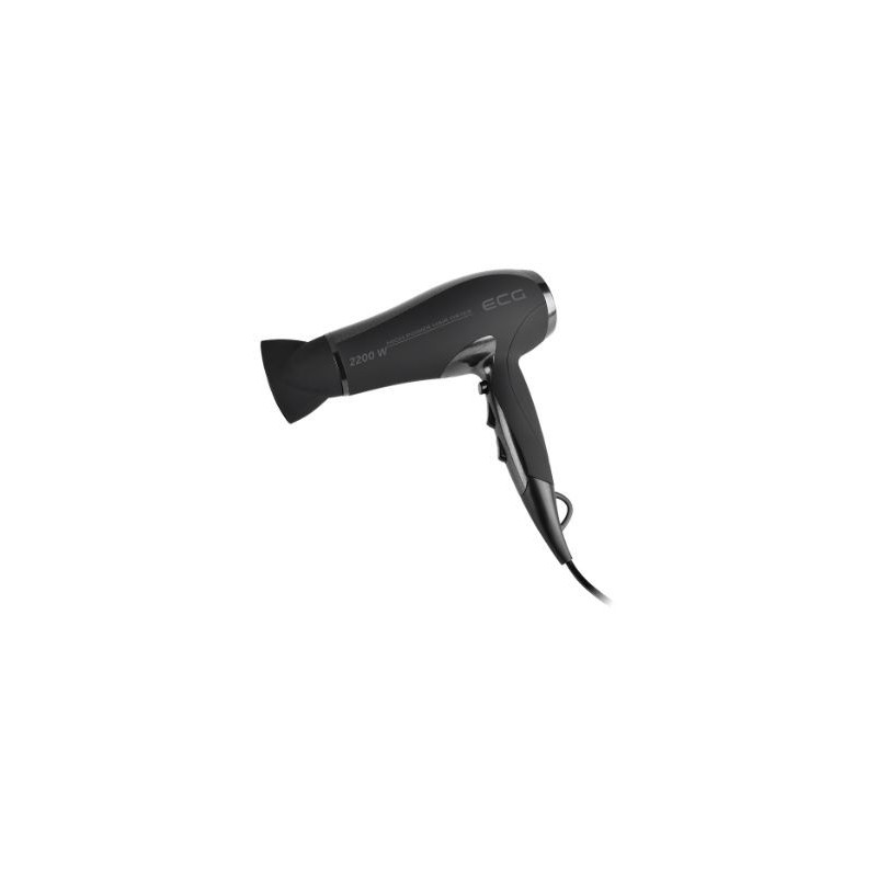 ECG ECG Hair dryer VV 115, 2200W, 3 levels of heating, 2 levels of power, Cool air function, Overheating protection