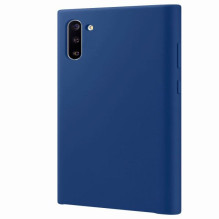 „Evelatus Samsung Galaxy Note 10 Premium“ minkštas silikoninis dėklas, vidurnakčio mėlynas