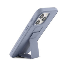 iLike Apple iPhone 15 Pro Max silikoninis dėklas su stovu, violetinis iLike Apple iPhone 15 Pro Max silikoninis dėklas su stovu, violetinis