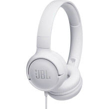 JBL T500 balta JBL T500 balta