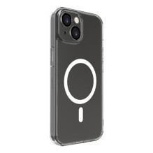 Evelatus Apple iPhone 15 Plus Clear Case With MagSafe and Camera Protection Transparent