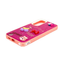 iLike Samsung Galaxy A35 EPOXY CARTOON COVER Rose Red