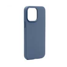 Apple iPhone 14 Pro Max Premium Magsafe Soft Touch silikoninis dėklas, naujas, vidurnakčio mėlynos spalvos
