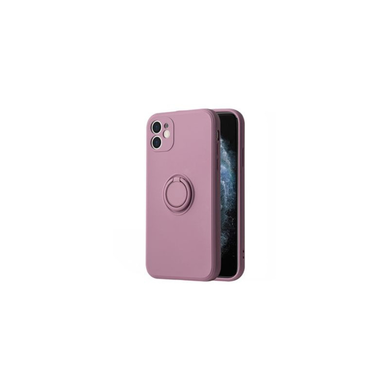 iLike Apple IPHONE 14 PRO MAX SILICONE RING Purple