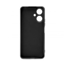 „iLike Xiaomi Poco M6 Nano“ silikoninis dėklas, juodas „iLike Xiaomi Poco M6 Nano“ silikoninis dėklas, juodas