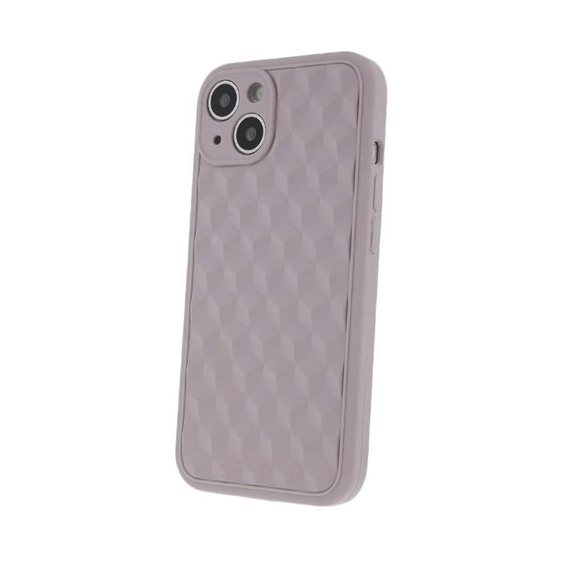 „iLike Apple 3D Cube“ dėklas, skirtas „iPhone 14 Pro 6,1“ kavos spalvos