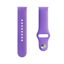 Evelatus Evelatus Watch 20mm Silicone Loop Watch Straps (130mm M / L) Deep Purple