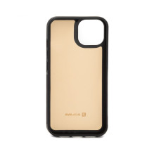 „Evelatus“ „Apple iPhone 14“ piniginės ir plono dėklo dėklas, smėlio spalvos „Evelatus“ „Apple iPhone 14“ piniginės ir plono dėklo dėklas, smėlio spalvos