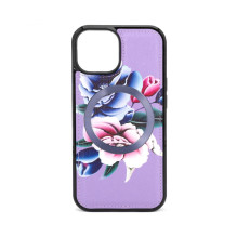 Evelatus Apple iPhone 15 Wallet and Slim Cover Case Purple Evelatus Apple iPhone 15 Wallet and Slim Cover Case Purple