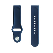 Evelatus Evelatus Watch 20mm Silicone Loop Watch Straps (130mm M / L) Blue