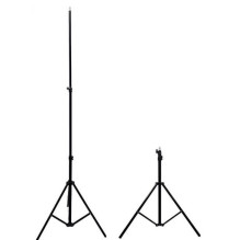 iLike 21M Premium Stable Metal Tripod Stand 2.1m max 1 / 4 screw Led Ring / Camera fix Black