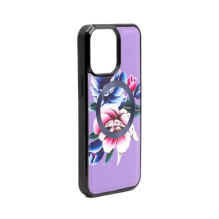 Evelatus Apple iPhone 15 Pro Wallet and Slim Cover Case Purple Evelatus Apple iPhone 15 Pro Wallet and Slim Cover Case Purple