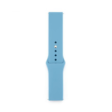 Connect 22mm Silicone Loop Watch Strap (S / M 110mm) Blue