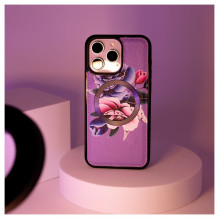 Evelatus Apple iPhone 15 Pro Wallet and Slim Cover Case Purple Evelatus Apple iPhone 15 Pro Wallet and Slim Cover Case Purple