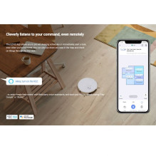 EZVIZ Ezviz RS2-PWT2 Video Camera Vacuum Cleaner and Wet Floor Wash Mop Robot with container dock White
