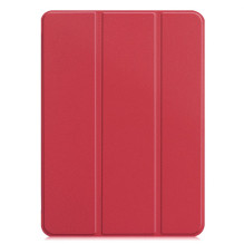 iLike Redmi Pad SE 11 Tri-Fold Eco-Leather Stand Case Coral Pink