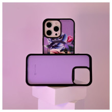 „Evelatus“ „Apple iPhone 15 Pro“ piniginės ir plono dėklo violetinė spalva „Evelatus“ „Apple iPhone 15 Pro“ piniginės ir plono dėklo violetinė spalva