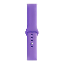 „Evelatus Evelatus“ laikrodžio 22 mm silikoninės kilpos dirželis laikrodžiui (130 mm M / L) tamsiai violetinė spalva
