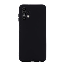„iLike“ – matinis atlasinis dėklas, skirtas „Samsung Galaxy A13 4G“, juodas