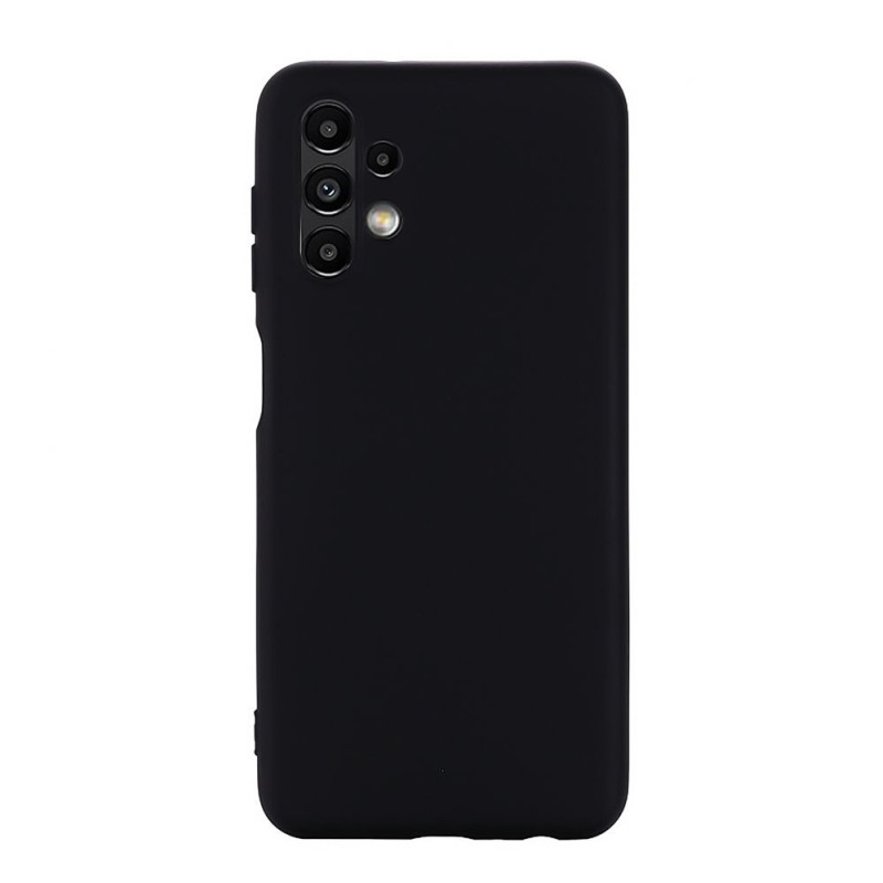„iLike“ – matinis atlasinis dėklas, skirtas „Samsung Galaxy A13 4G“, juodas