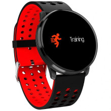 iWear M9 Round Smart &amp; Fit Watch with Full Touch 1.3'' IPS Media control / HR / Blood pressure / Black